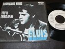 ELVIS PRESLEY Suspicious Minds b/w You'll Think Of Me 1977 MEXICO 7” PROMO 45 Ro