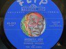 HEAR  Donald Woods Vel-Aires 45 Mighty Joe/Heaven In My Arms FLIP NM doo wop R&B