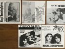 MARC BOLAN TYRANNOSAURUS REX Regal Zonophone picture sleeves x 5