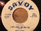 HEAR 1957 BLACK ROCK'N'ROLL - BILLY LAMONT - I GOT A ROCK'N'ROLL GAL - SAVOY 45