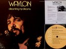 WAYLON JENNINGS rare LP: Dreaming My Dreams [1975 first tan label pressing] NM