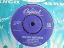 Gene Vincent - Held For Questioning 1963 UK 45 CAPITOL
