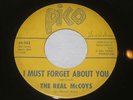The Real McCoys 45 Rpm Record Must Forget About You Doo Wop Crooner