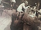 Led Zeppelin Autograph Album Lp In Through The Out Door Robert Plant Jimmy Page