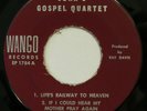 JOHN’S GOSPEL QUARTET Life’s Railway To Heaven WANGO EP STANLEY BROTHERS Hear