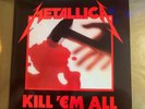 metallica -kill em all blue vinyl mint copy