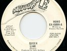 QUEEN on Elektra —LIAR— usa rock 45 | WHITE LABEL PROMO | freddie mercury