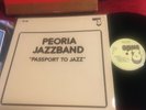 AUDIOPHILE PEORIA JAZZBAND OPUS 3 SWEDEN PRESSING-PASSPORT TO JAZZ FANTASTIC LP