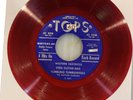 Vintage Tops 45 EP Mint Red Colored Vinyl The Rythym Rangers The Plainsmen Nice