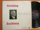 33CX 1498 ED1 Gieseking Beethoven Piano Sonata 7 & 11 NEAR MINT Columbia B/Gold