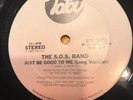 The SOS Band Just Be Good To Me Vinyl Record 1986 First Pressing Near Mint 12
