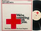 Red Cross 1977 Radio Spot Advertising Album Rare Vinyl LP EX/VG+
