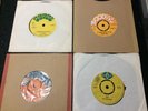 4 REGGAE 45s * PUNCH* BLUE CAT * GRAPE * MOODISC*