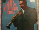 John Coltrane- My Favorite Things jazz LP- Atlantic, SD 1361- green/blue labels