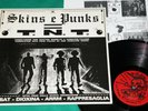 Skins E Punks = T.N.T. Brazil Rare 1st press lp 1999 ARRM Rappresaglia