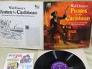 Walt Disney’s Pirates Of The Caribbean -Soundtrack LP Disneyland ST 3937 W/ BOOK