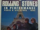 THE ROLLING STONES In Performance Paris & Liverpool 1965 LP on Blue Vinyl