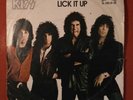 KISS Lick It Up / Not For The Innocent BOLIVIA PRESS PS 33 RPM   Forei