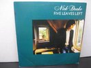 Nick Drake Five Leaves Left LP 1976 Vinyl $4Ship Folk