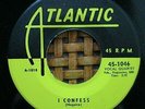 Hear Clovers 45 RPM on Atlantic 1954 I Confess (Doo Wop) VG++