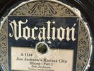 Vocalion 1144 Jim Jackson  KANSAS CITY BLUES 1927 Blues 78 rpm VV-