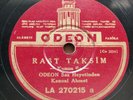 KANUNI AHMET superb Turkish canoun improvisations 78 rpm HEAR