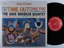 DAVE BRUBECK QUARTET Time Out COLUMBIA LP stereo 2-eye SHRINK