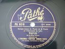 Tahitian Songs Tamarii-Tahiti Papio 78RPM Pathe PA 838 #Listen#