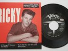 Teen Rockabilly Rock RICKY NELSON A Teenager's Romance VERVE PS EP 45 HEAR