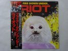 Riot Fire Down Under Victor VIP-6773 Japan  VINYL LP OBI