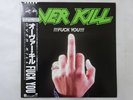 Overkill    Fuck You    Megaforce Records P-6265 Japan  VINYL LP OBI