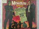 Vintage Famous Monsters Speak AR-3 1963 Vinyl Record Dracula Frankenstein LP