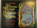 J.R.R. Tolkien Poems And Songs Of Middle Earth 1967 NM LP LOTR The Hobbit RARE