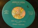 Teen Rocker 45 Johnny Fortune Gee But I Miss You / I'm a fool for you VG+ HEAR