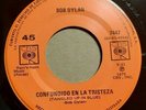 BOB DYLAN Confudido En La Tristeza - Tangled Up In Blue 1975 MEXICO 7 45 mexican