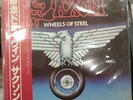 SAXON - Wheels of Steel, 1st press LP 1980, Japan edition Vinyl (Carrere)