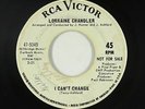 Northern Soul 45 - Lorraine Chandler - I Can't Change - RCA Victor - mp3