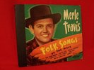 Merle Travis 4-78 RPM Records Book Set 'Folk Songs' Capitol Label VG/VG