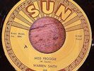 HEAR 1957 MEMPHIS ROCKABILLY - WARREN SMITH - MISS FROGGIE /SO LONG - SUN