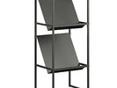 Helix Vinyl Record Storage Black - Novogratz