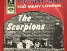 The Scorpions 45. Too Many Lovers / The Nana Song. German Pressing