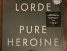 Lorde Pure Heroine LP. New/Sealed Vinyl Record