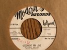 JESSIE BELVIN - GOODNIGHT MY LOVE, MODERN 1005, WLP 45 RPM, 1956, RARE PROMO