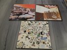 3 LP´s Led Zeppelin III Led Zeppelin II Houses Of The Holy Atlantic Hardrock