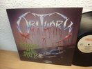 Obituary Slowly We Rot Rare Original 1PRESS 1989 Roadrunner vinyl LP