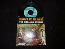 45 RPM SINGLE RECORD WITH PICTURE SLEEVE ROLLING STONES PAINT IT BLACK