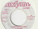 Reggae DELROY WILSON I don't know why / Version Coxsone Beautiful rocksteady