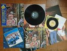 IRON MAIDEN Somewhere In Time JAPAN LP w/ OBI Booklet Poster & Bonus 7