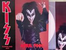 KISS GENE SIMMONS APRIL FOOL LP COLOR W/POSTER