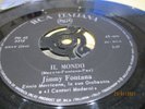 Jimmy Fontana IL Mondo Italian RCA Single Vinyl Record